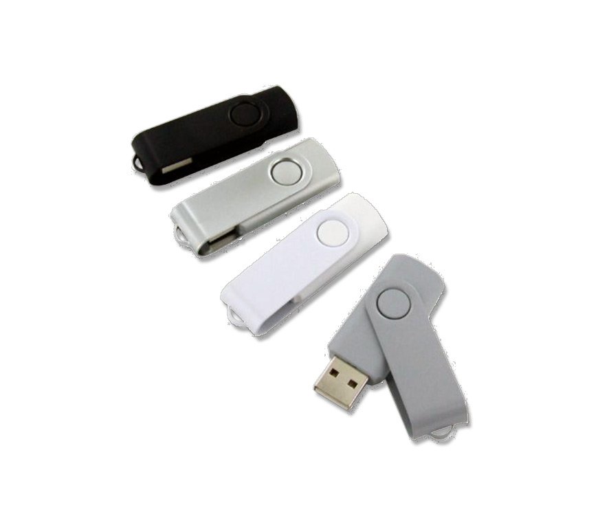 USB Flip COLOR als USB Stick mit einem Drehbügel und hochwertigem Flash Speicher bei Schuler Werbepräsente