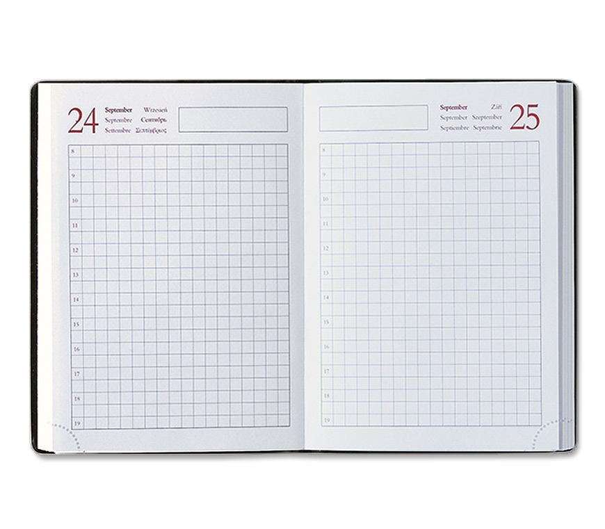 Taschenkalender "Handwerker Karo" für 2022 mit Karo-Einteilung bei Schuler Werbeartikel